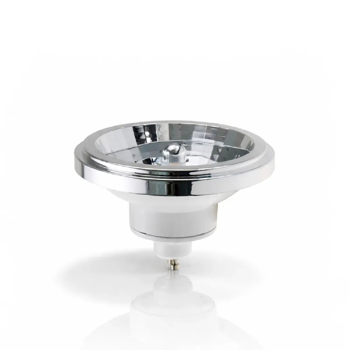 TESTE Lampada Led Ar111 12w 2700k Branco Quente Gu10 24 Graus 110v/220v Branco Cod: Alut002000 Alut By Avant