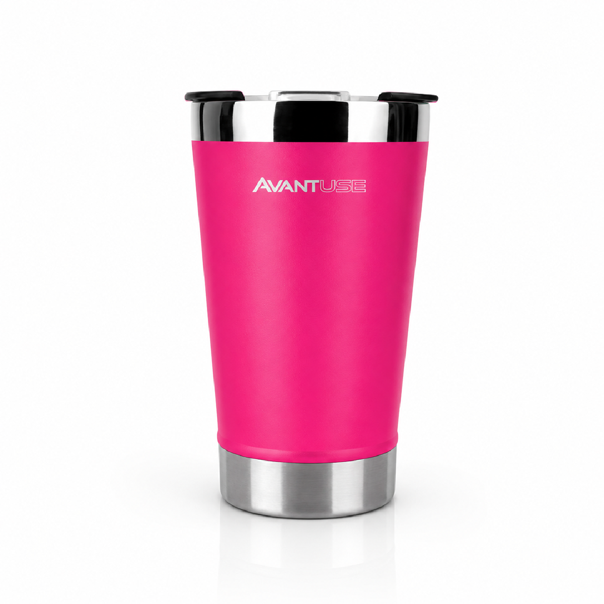 Copo Térmico Class com tampa 473ml Rosa Aço Inox Gela por até 6h Cod: 292075502 Avant Use
