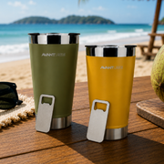Copo Térmico Class com tampa 473ml Verde Aço Inox Gela por até 6h Cod: 292075304 Avant Use
