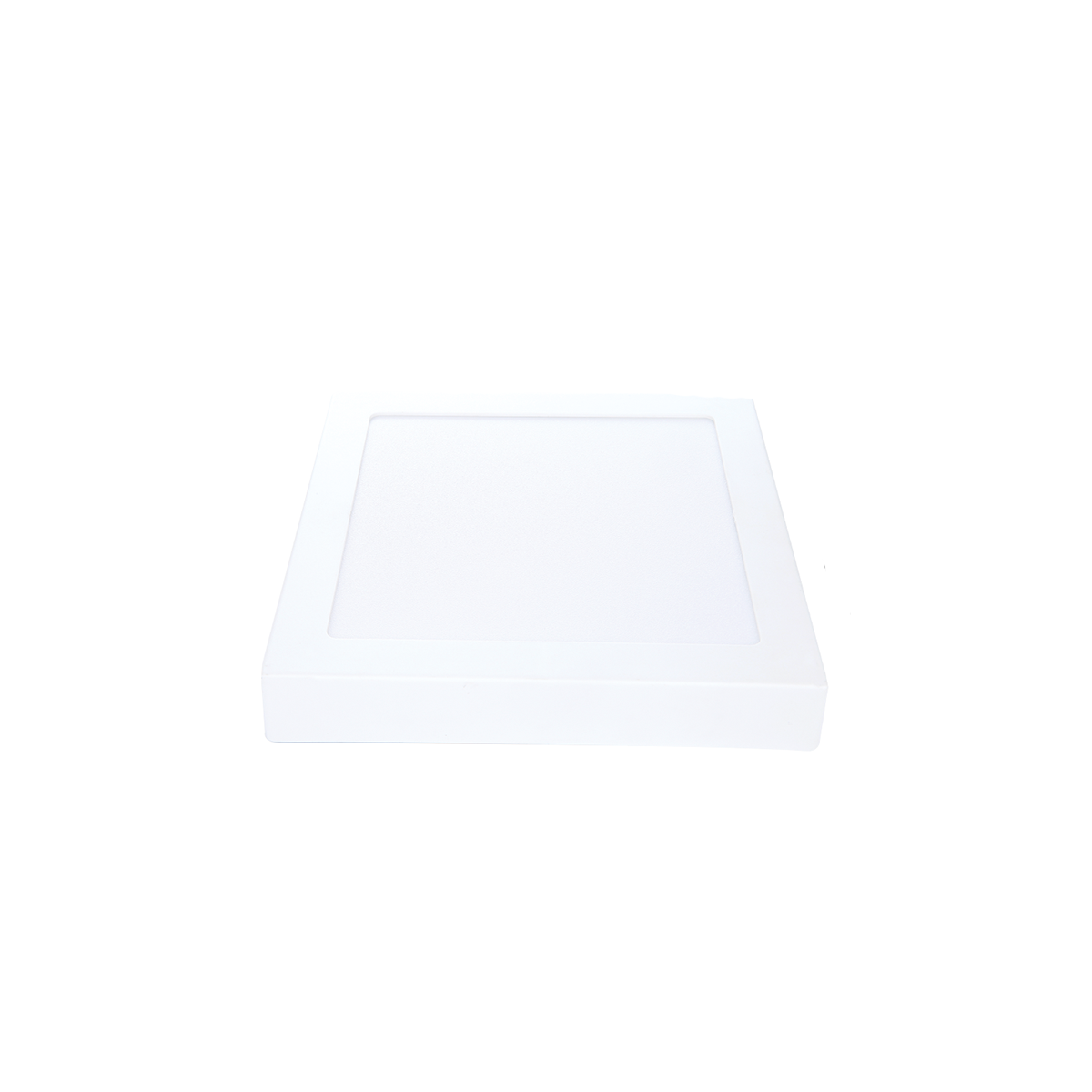 Painel Plafon Alumínio Sobrepor 12W 3000k Branco Quente 17cm Bivolt Quadrado Avant