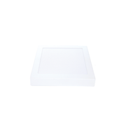 Painel Plafon Alumínio Sobrepor 12W 3000k Branco Quente 17cm Bivolt Quadrado Avant