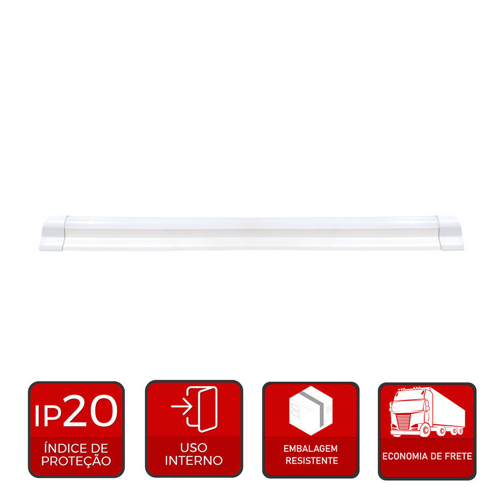 Lampada Tubular led Link Ho 20w 6500k Bivolt Ip20 Br Avant