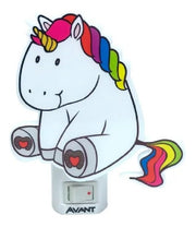 Luminaria Mini Abajur Unicornio 1w 3000k Branco Quente Bivolt Branco Avant