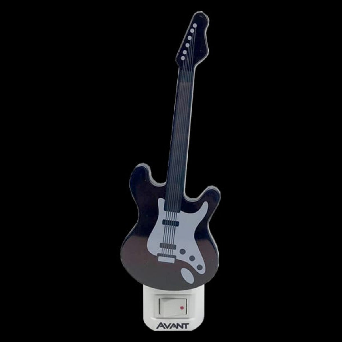Mini Abajur Guitarra Luz Noturna 1w 3000k Branco Quente Bivolt Avant