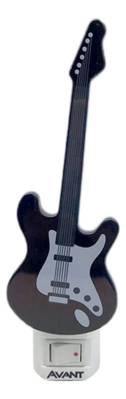 Mini Abajur Guitarra Luz Noturna 1w 3000k Branco Quente Bivolt Avant