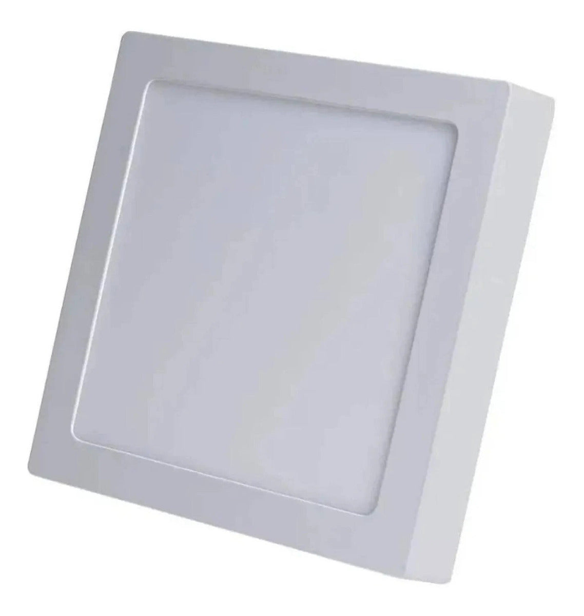 Painel Plafon Alumínio Sobrepor 18W 4000k Branco Neutro 22cm Bivolt Quadrado Avant