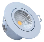 Spot Led Authentic Embutir 3w 6500k Branco Frio 7cm 110v/220v Bivolt Ip20 Redondo Branco Cod: 863441378 Avant