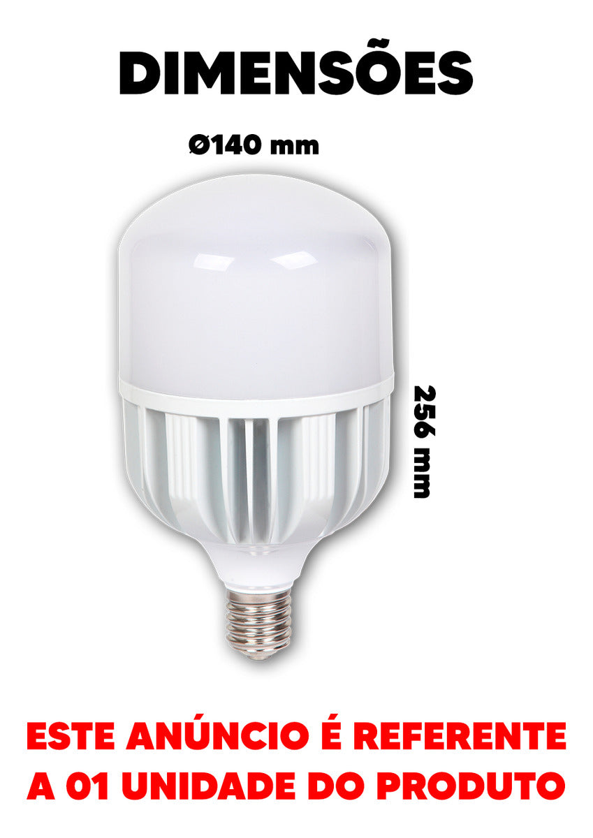 Lampada Led Bulbo Hp 6500k 110v/220v Bivolt 100w E40 - Avant