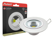 Spot Led Authentic Emb. Redondo 5w 4000k 9cm BF Avant