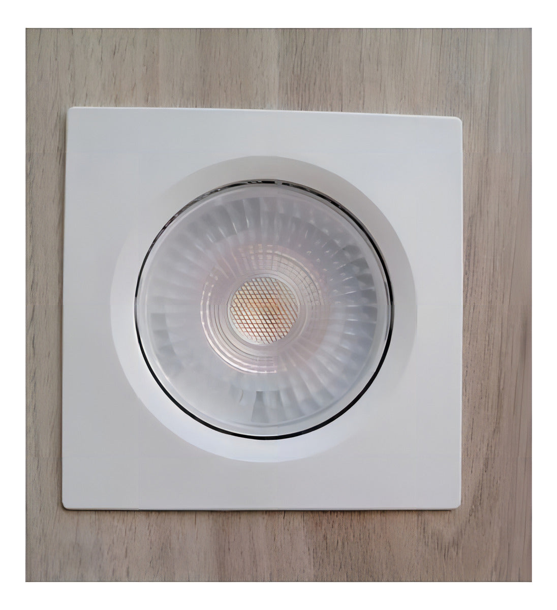 Spot Led Authentic Emb. Quadrado 5w 4000k 9cm BF Avant