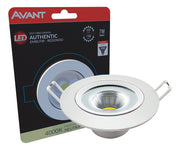 Spot Led Authentic Emb. Redondo 7w 4000k 11.8cm BF Avant