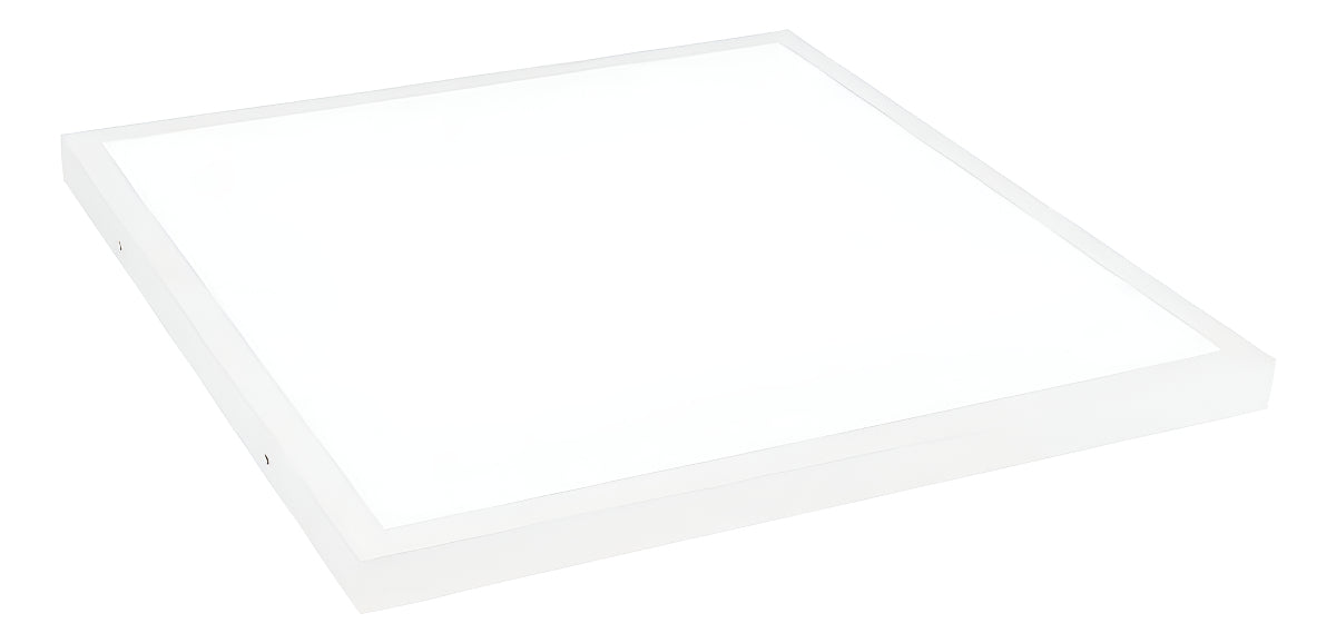 Painel Modular Sobrepor 45W 3000k Branco Quente 60cm Bivolt Branco Quadrado Avant