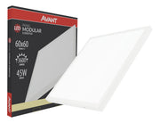 Painel Modular Sobrepor 45W 4000k Branco Neutro 60cm Bivolt Quadrado Avant