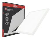 Painel Modular Sobrepor 45W 6500k Branco Frio 60cm Bivolt Quadrado Avant