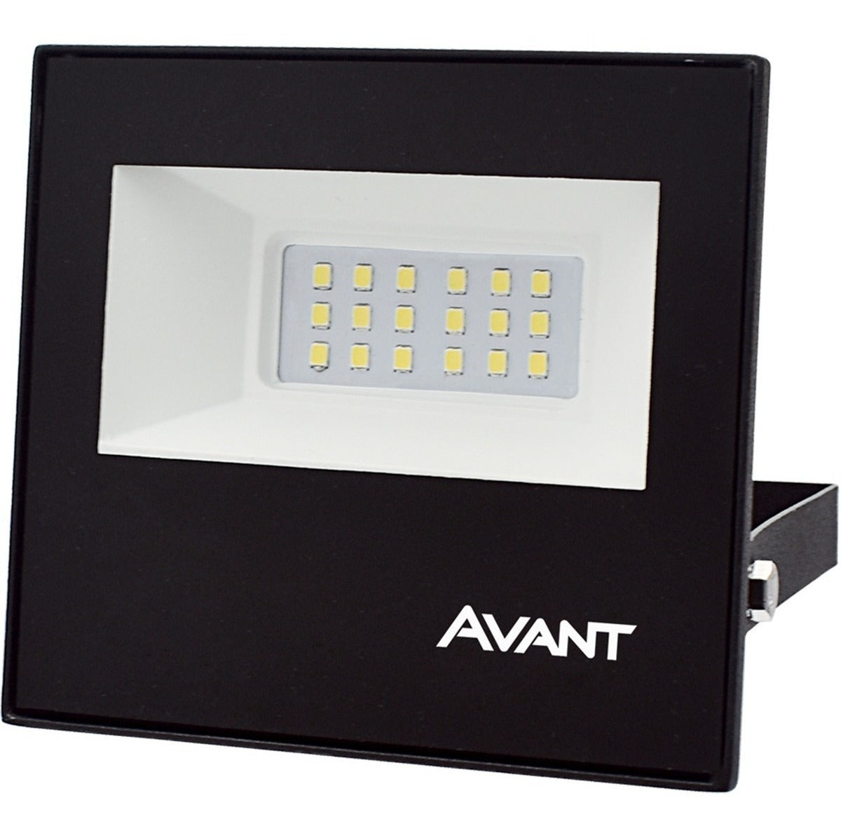 Refletor Slim 20W 6500k Branco Frio Bivolt IP66 Preto Avant