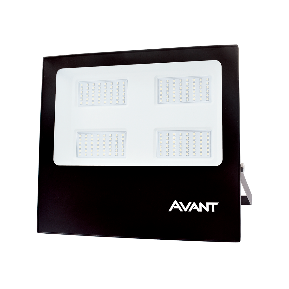 Refletor Slim 200W 6500k Branco Frio IP66 Bivolt Preto Avant