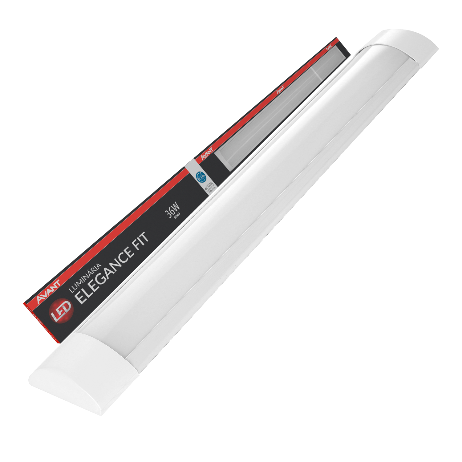 Luminária Led Elegance Fit 36W 6500k Branco Frio Bivolt Branco Avant