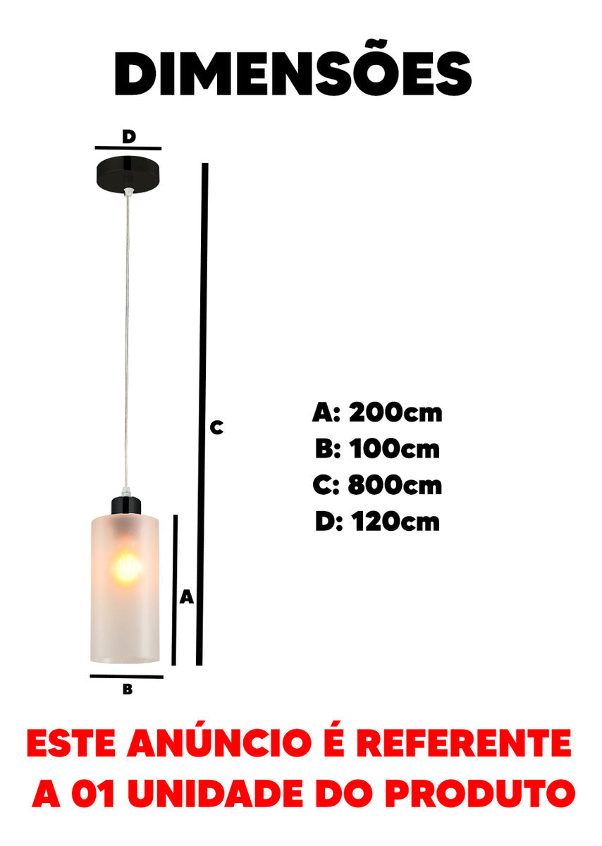 Pendente Led Primus Smooth E27 IP20 Preto Avant