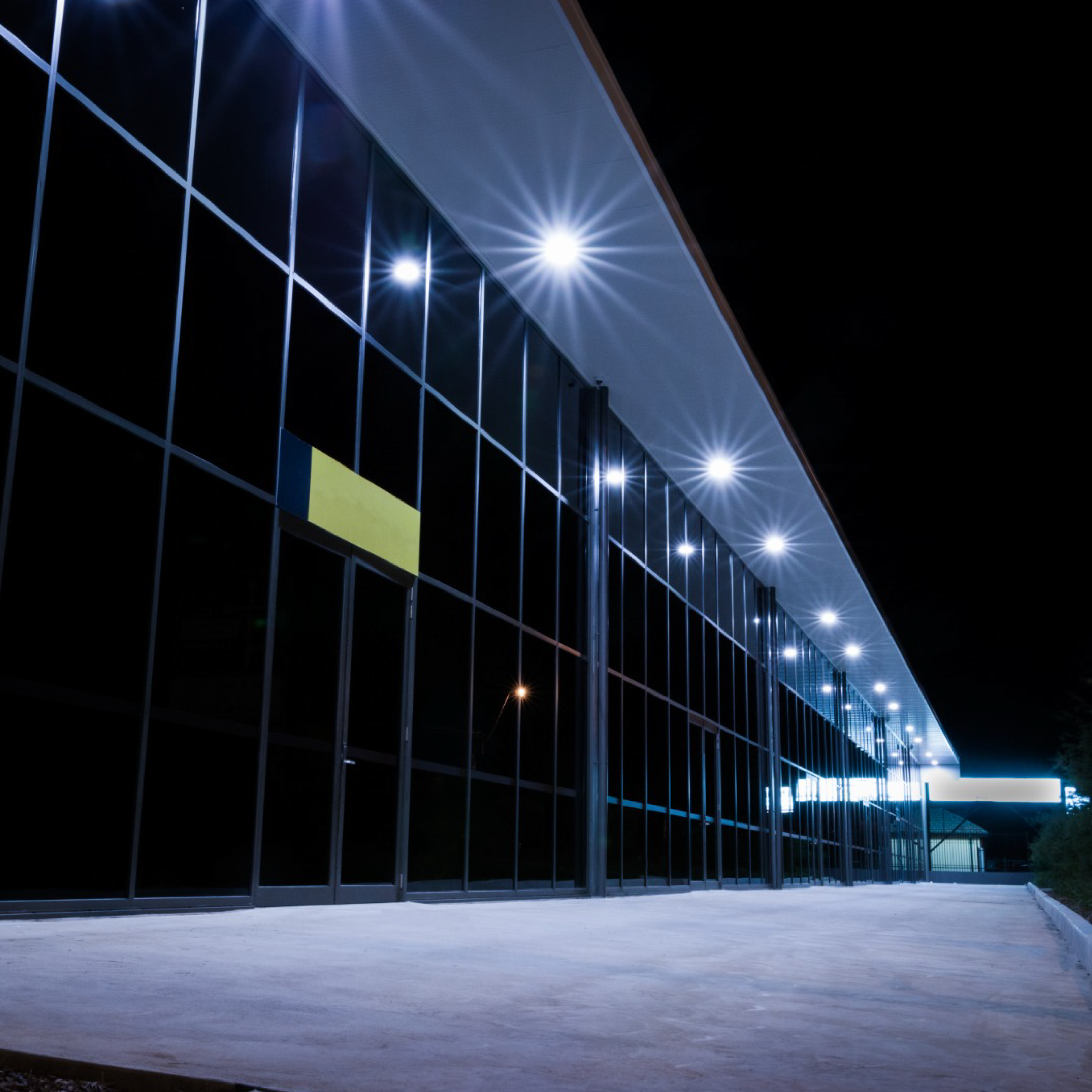 Refletor Slim 300w 6500k Branco Frio Bivolt IP66 Preto Avant