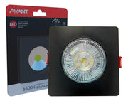 Spot Led Authentic Emb. Quadrado 5w 6500k 9cm PF Avant