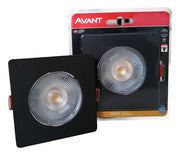 Spot Led Authentic Emb. Quadrado 5w 3000k 9cm PF Avant