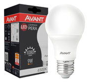 Lãmpada Led Pera Hp 9w 6500k Branco Frio 12v E27 Avant