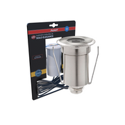 Luminaria de Chão Led Solo Elegance 2w 3000k Branco Quente 110v/220v Bivolt IP67 Aço Escovado Cod: 337030576 Avant