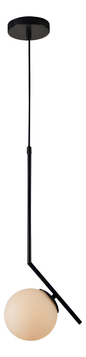Luminaria Pendente Jabuticaba Led Perola Brinco Mini G45 Preto Fosco Cod: 340325801 Deluxe By Avant 127/220v