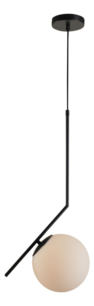 Luminaria Pendente Led Perola Brinco Max G45 Preto Deluxe