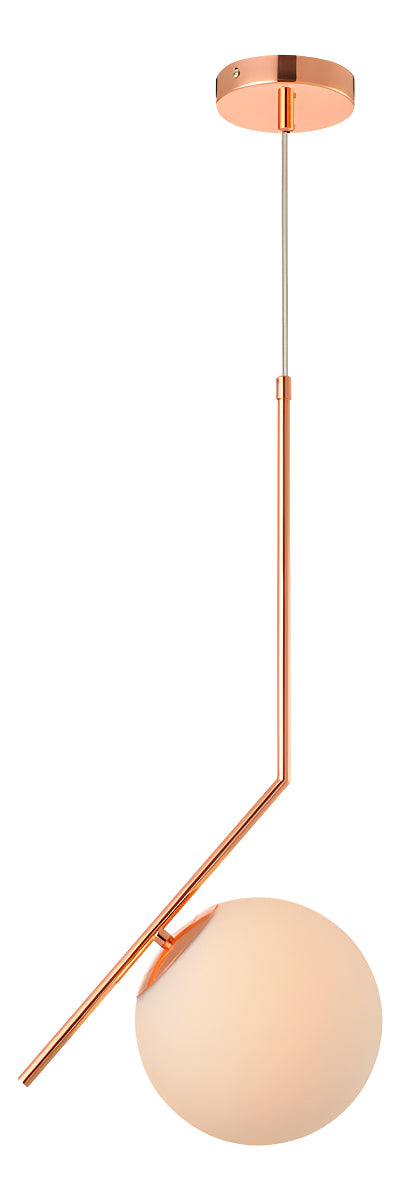 Luminaria Pendente Led Perola Brinco Max G45 Cobre Deluxe