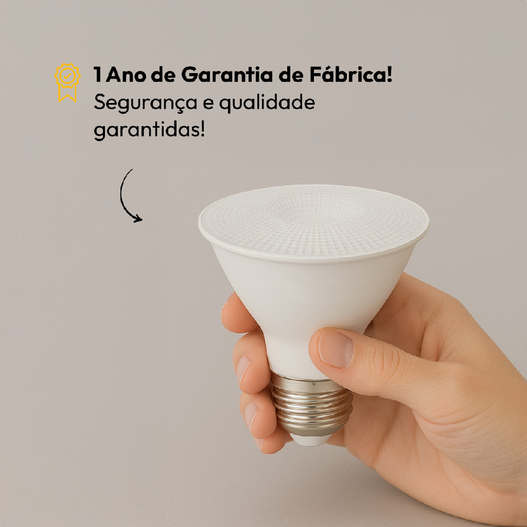 Lâmpada Led Par30 11w 4000k Branco Neutro E27 IP20 Bivolt Branco Avant
