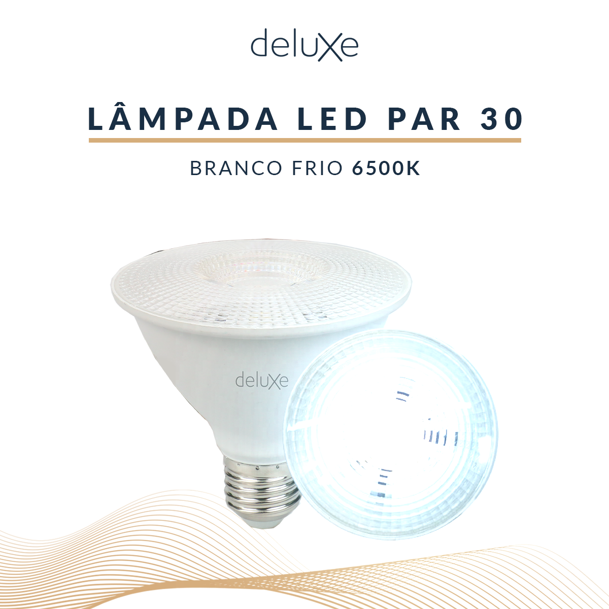 Lâmpada Led Par30 11w 6500k Branco Frio E27 IP20 Bivolt Branco Avant