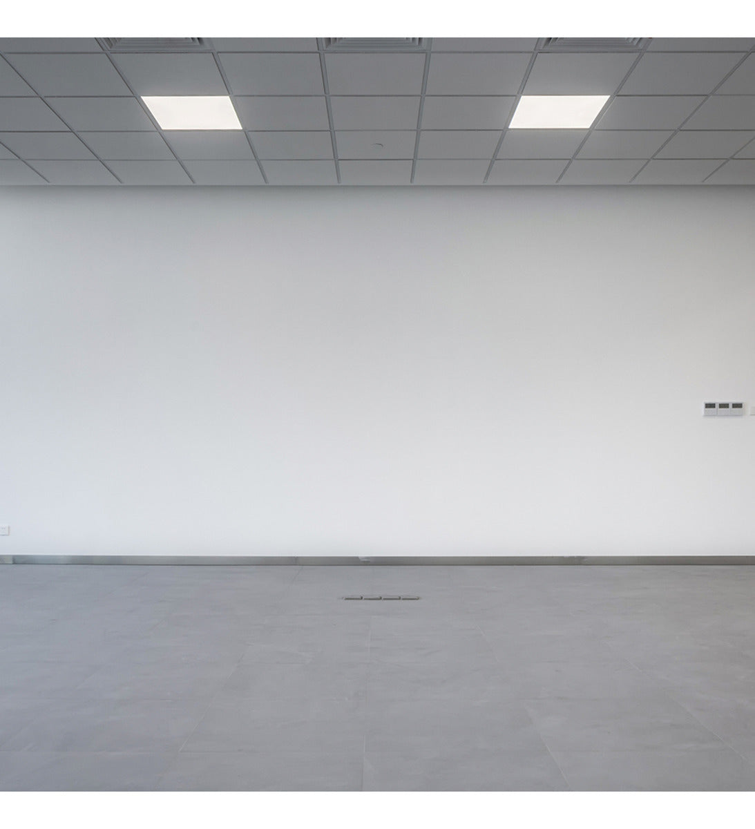Painel Pop Embutir 18W 6500k Branco Frio Bivolt 21,3cm Quadrado Branco Avant