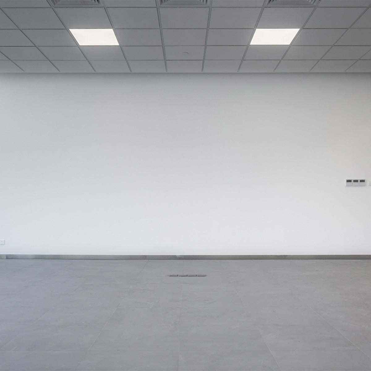 Painel Pop Embutir 24W 6500k Branco Frio Bivolt 28,6cm Quadrado Branco Avant