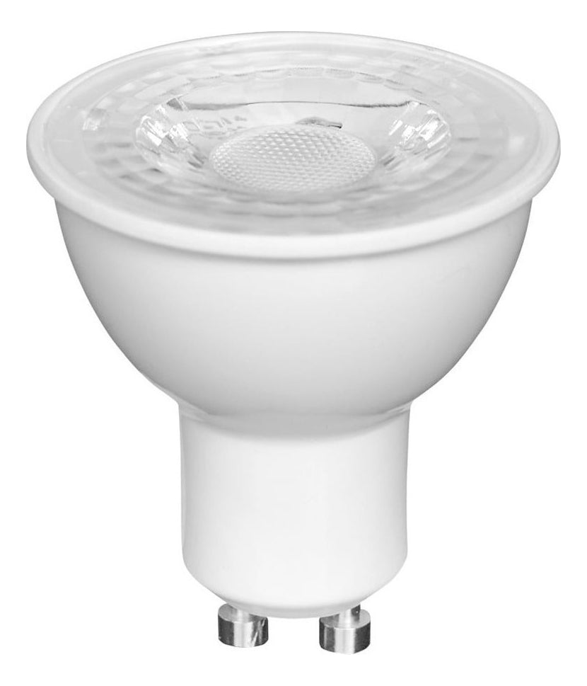 Lampada Led Dicróica MR16 4,8w 4000k Branco Neutro GU10 Bivolt Preto Deluxe