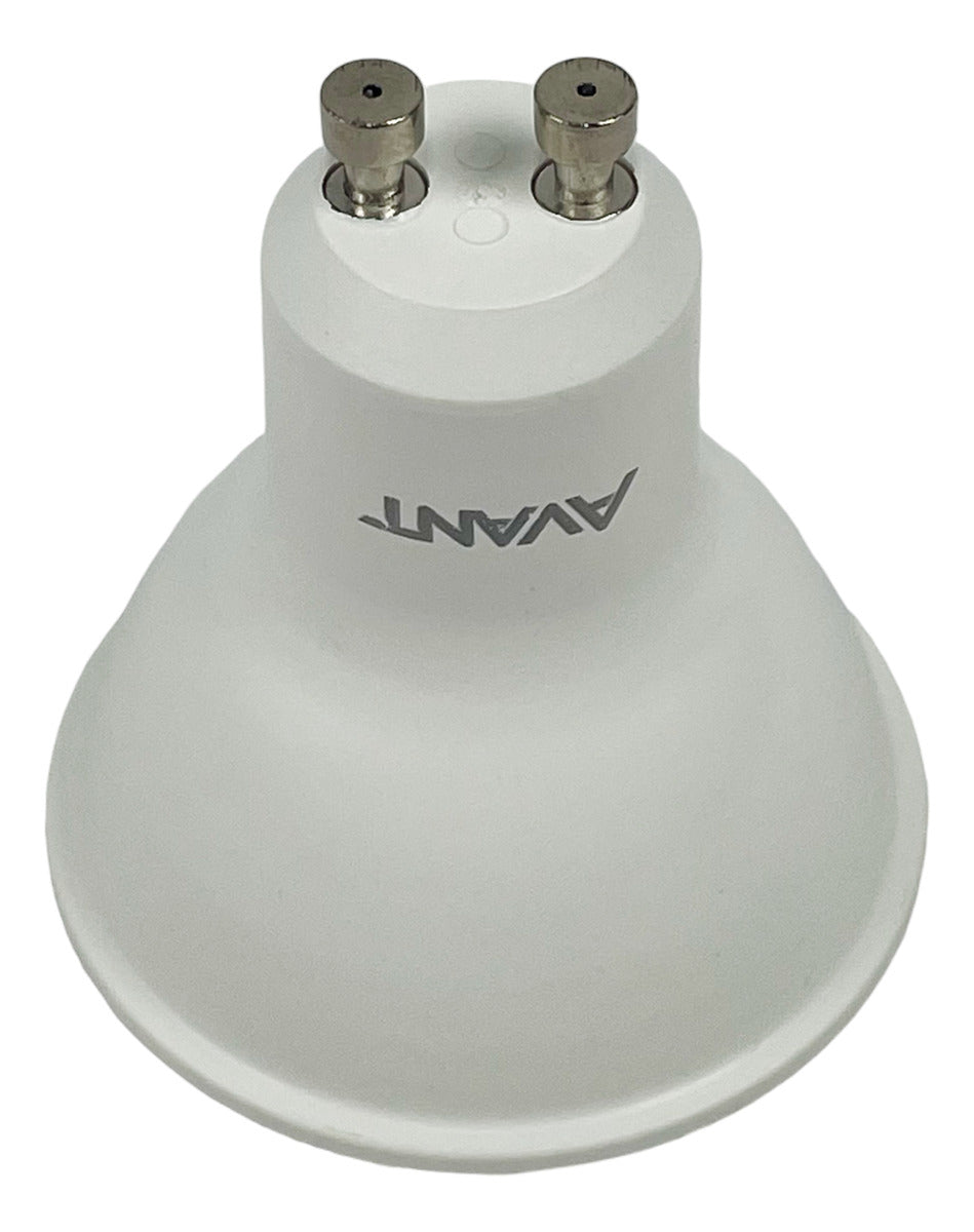 Lampada Led Dicróica MR16 4,8w 4000k Branco Neutro GU10 Bivolt Preto Deluxe