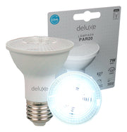 Lampada Led Par20 7w 6500k Branco Frio E27 110v/220v Bivolt Ip20 Branco Cod: 919091377 Deluxe By Avant