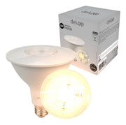 Lampada Led Par38 14w 3000k Branco Quente E27 Bivolt Branco Deluxe