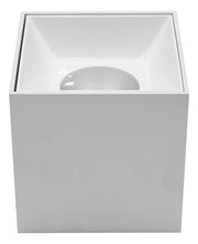 Spot Led Haut Quadrado 20w 2700k Branco Quente Bivolt Quadrado Branco Avant