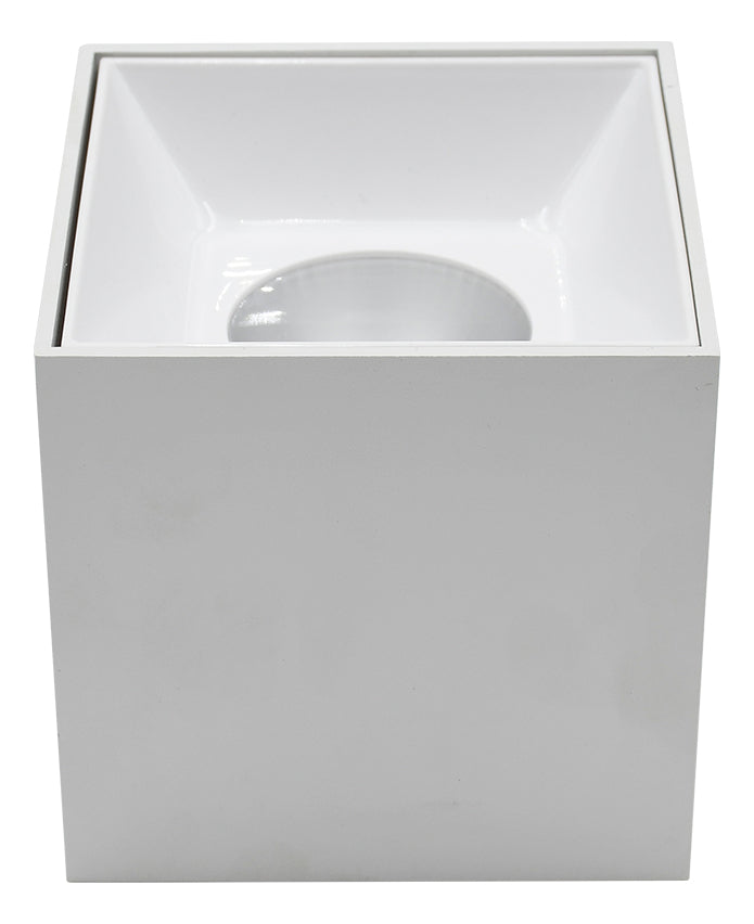 Spot Led Haut Quadrado 20w 6500k Branco Frio Bivolt Quadrado Branco Avant