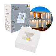 Spot Led Authentic Quadrado 5w 2700k Branco Quente IP20 BIvolt Branco Avant
