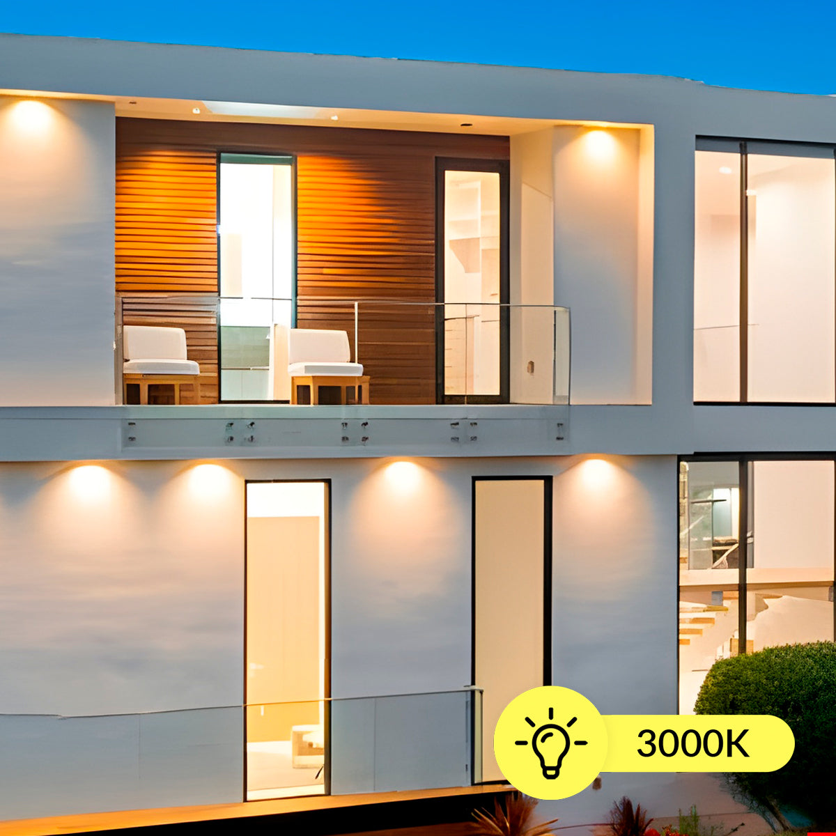 Spot Led Authentic Quadrado 5w 2700k Branco Quente IP20 BIvolt Branco Avant