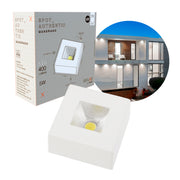 Spot Led Authentic Quadrado 5w 6500k Branco Frio IP20 BIvolt Branco Avant
