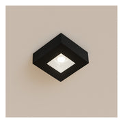 Spot Led Authentic Quadrado 5w 4000k Branco Neutro IP20 BIvolt Preto Avant
