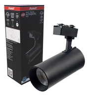 Spot Led Para Trilho Authentic T1 20w 6500k Branco Frio Ip20 Preto Cod: 251851370 Avant 127/220v