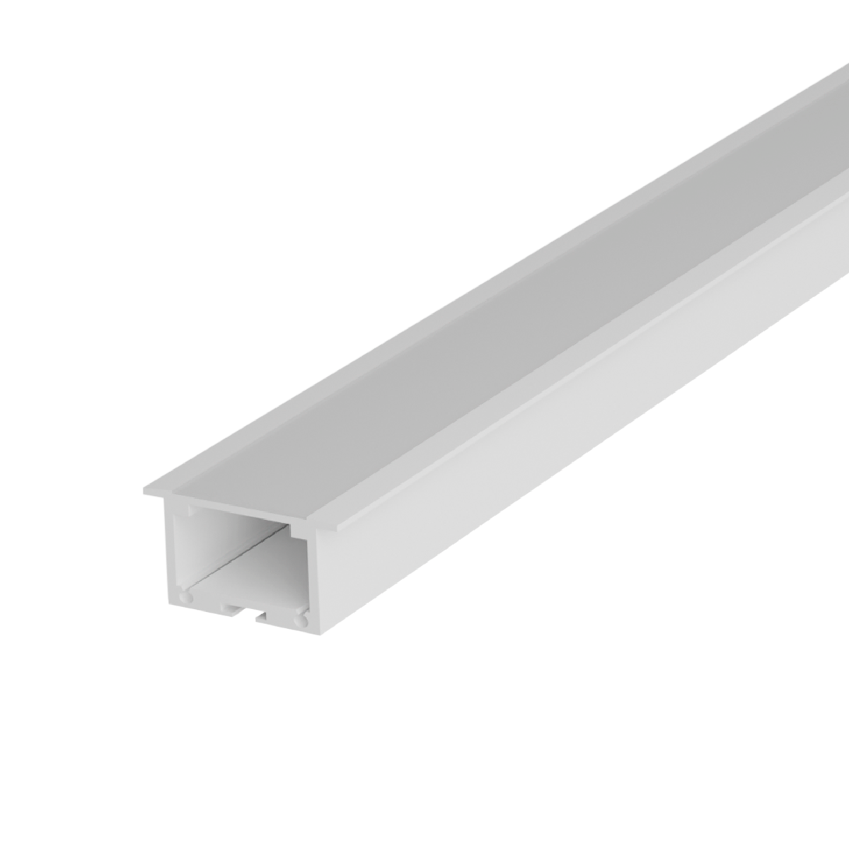 Perfil Barra Risqué Inside Embutir 24x15mm 2 Metros IP20 Branco Avant