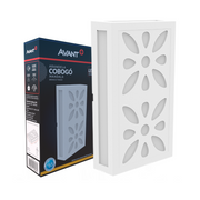 Arandela Led Cobogó Mandala 12W 3000k Branco Quente Bivolt Ip65 Branco Avant