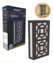 Arandela Led Cobogó Circolo 12W 300k Branco Quente Bivolt IP65 Café Avant