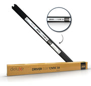 Fonte Driver Slim Fita Led 36w 12v 3A IP20 Bivolt Preto Avant