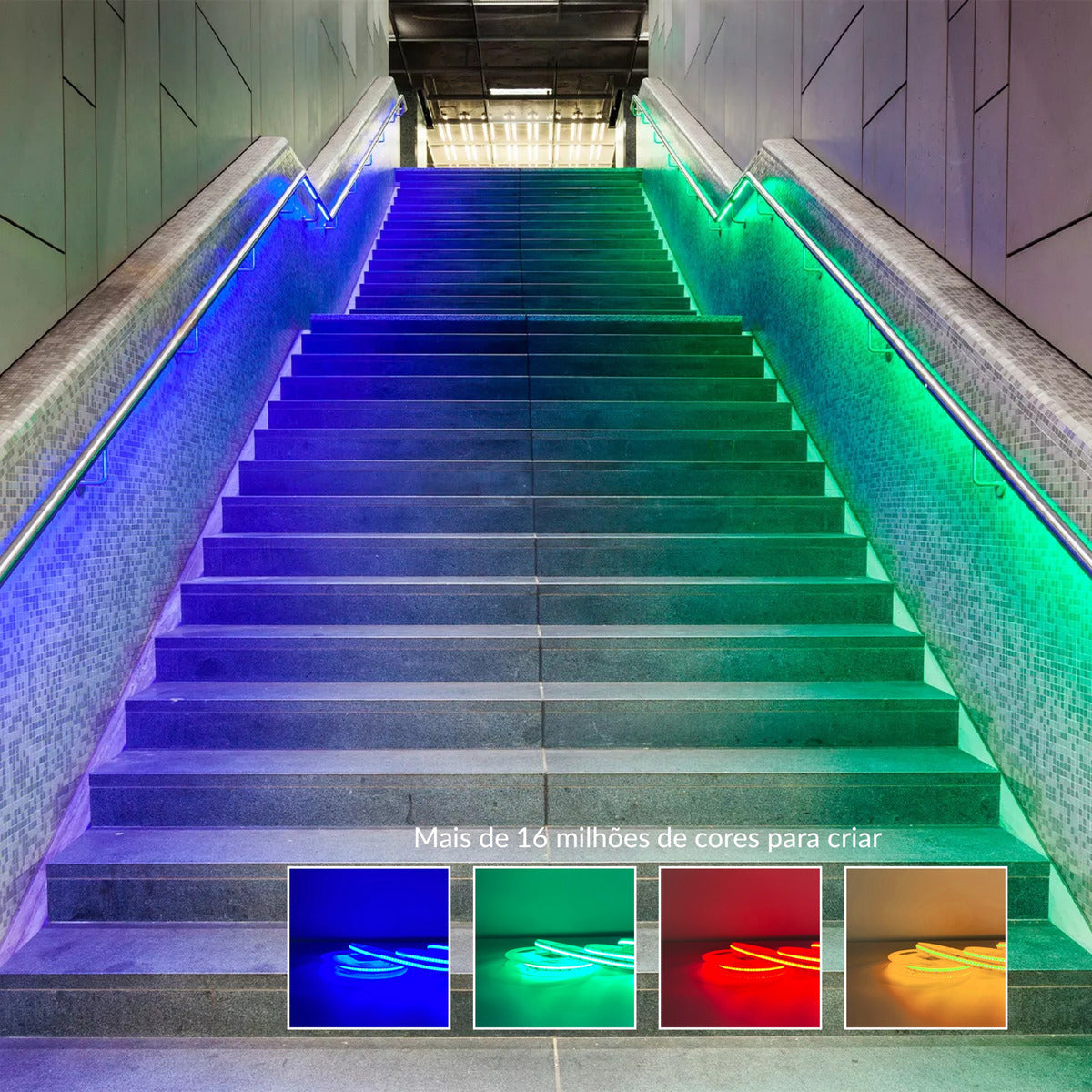 Fita Led Luce 8w RGB 720lm IP20 12v Avant